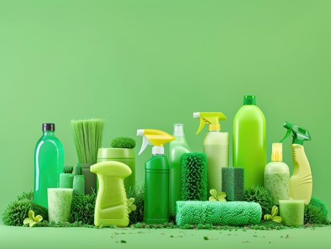 Eco-friendly cleaning supplies